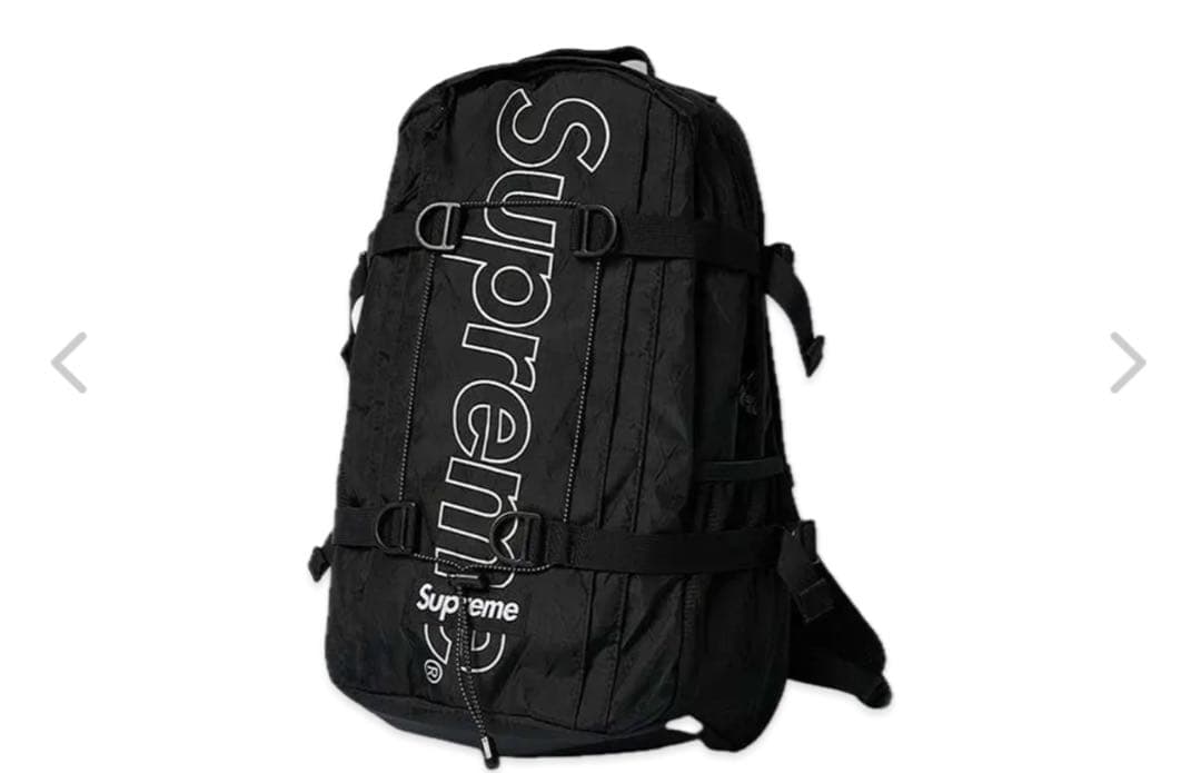 Supreme 黒 リュック・バック
