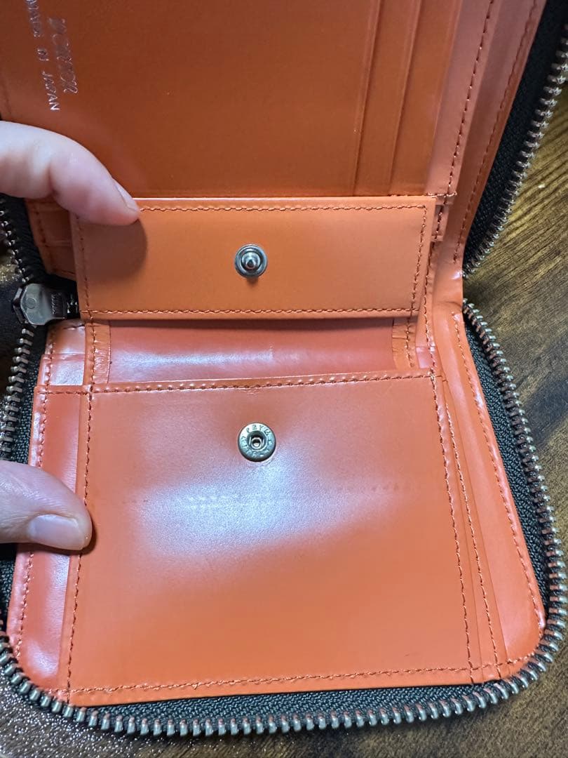 POTER GLASS LEATHER WALLET ポーター