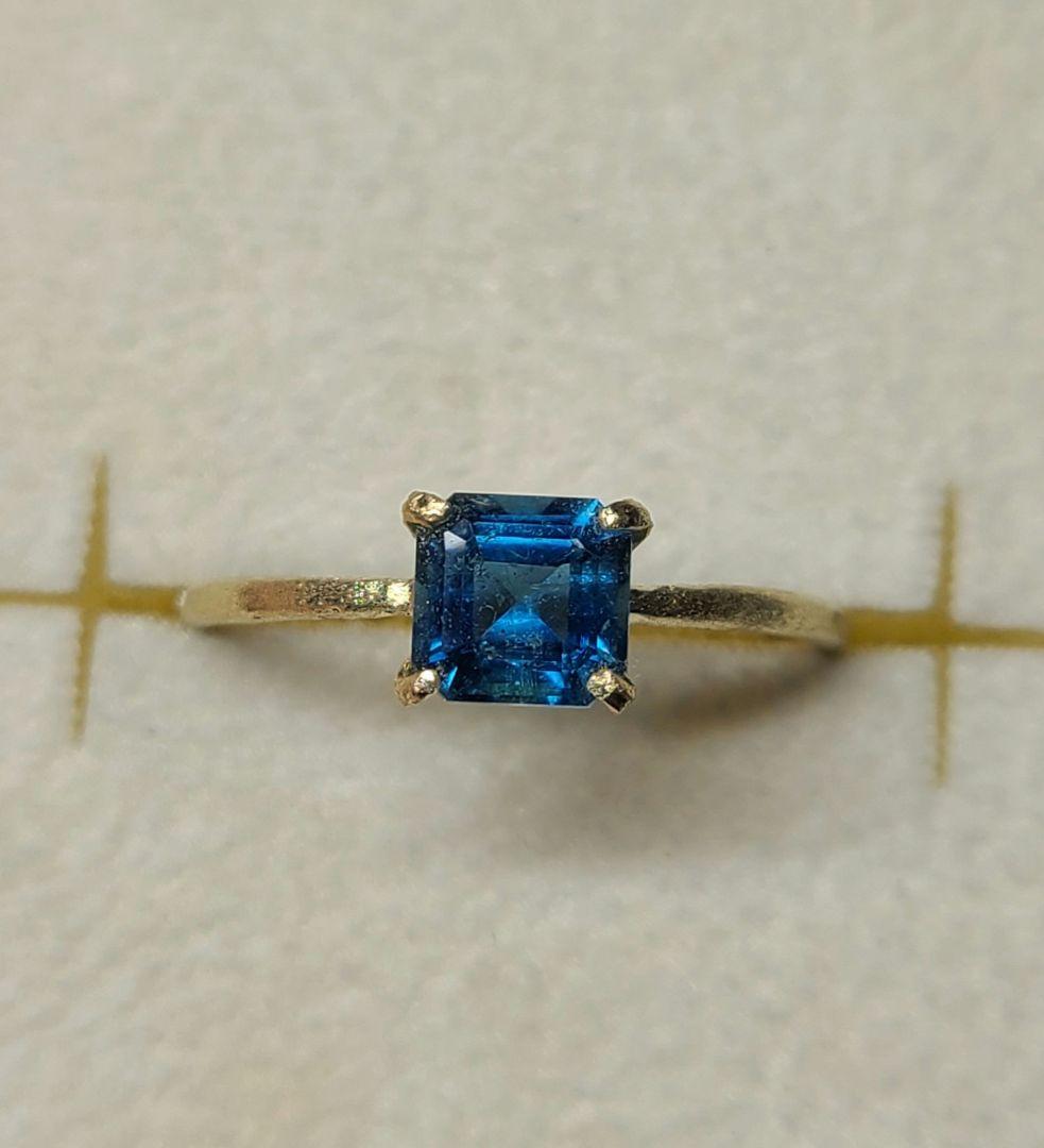 Maho★アフガニスタン産インディゴライトトルマリン★リングオーダー