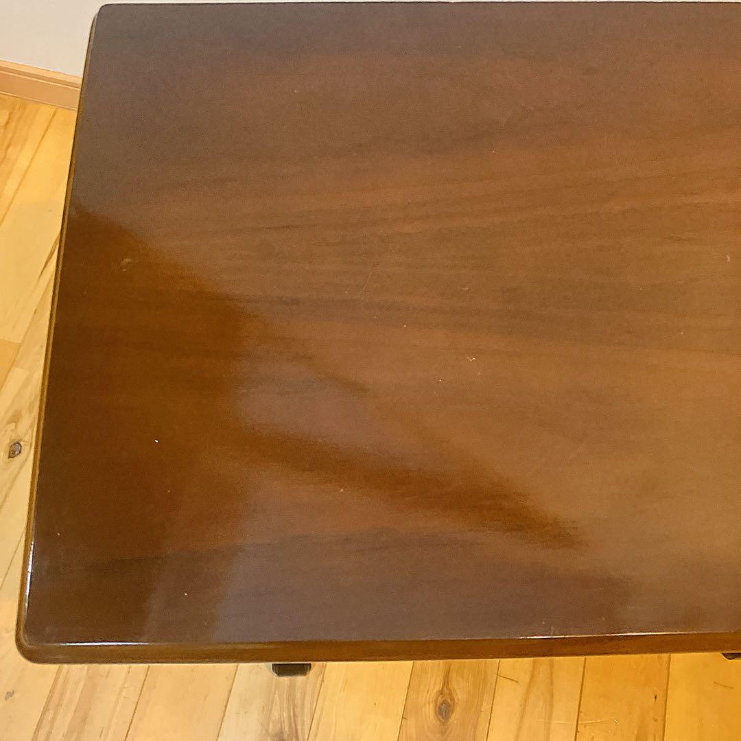 カリモクkarimoku サイドテーブル マガジンラック付 コロニアル 机 花台