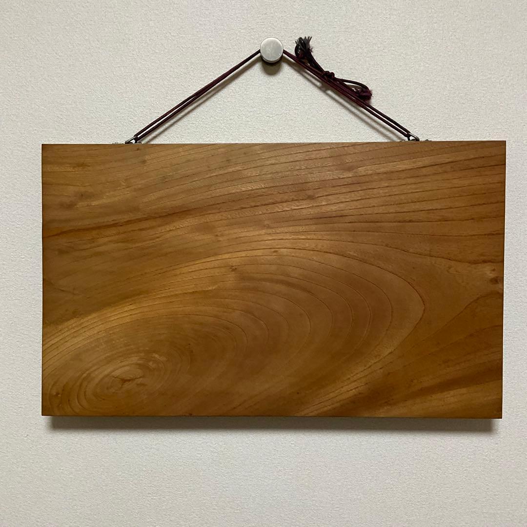 けやきの木彫額『鶴の巣篭もり』作家への注文品