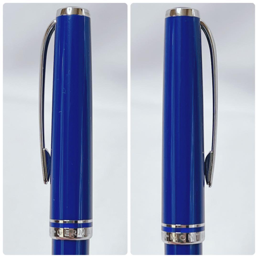 MONTBLANC モンブラン　クルーズコレクション　ボールペン　ブルー