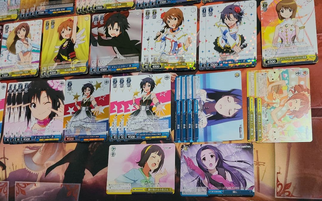 ヴァイス　アイドルマスター　デッキ　パーツ　アイマス　ヴァイスシュヴァルツ