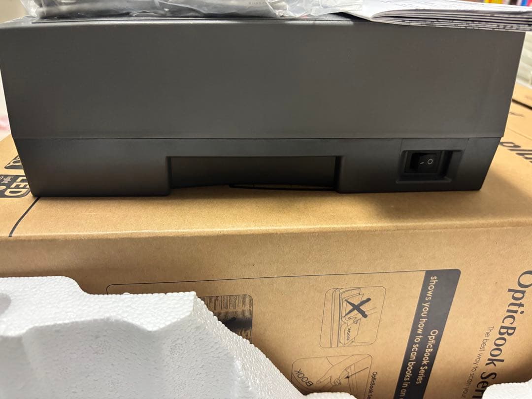 Plustek OpticBook 3800L 動作確認済 ブックスキャナ