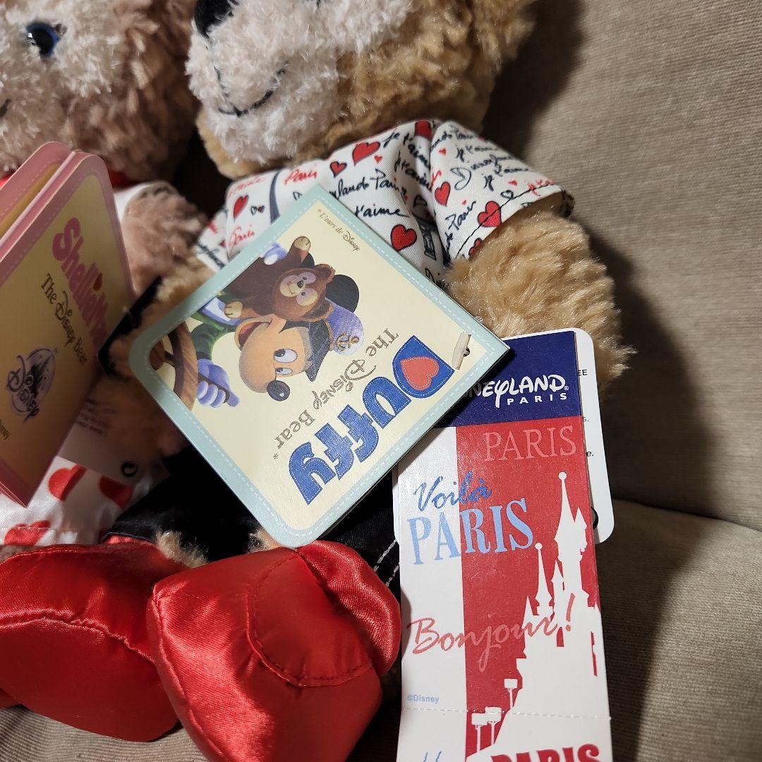 フランスパリディズニーのダッフィー&シェリーメイ