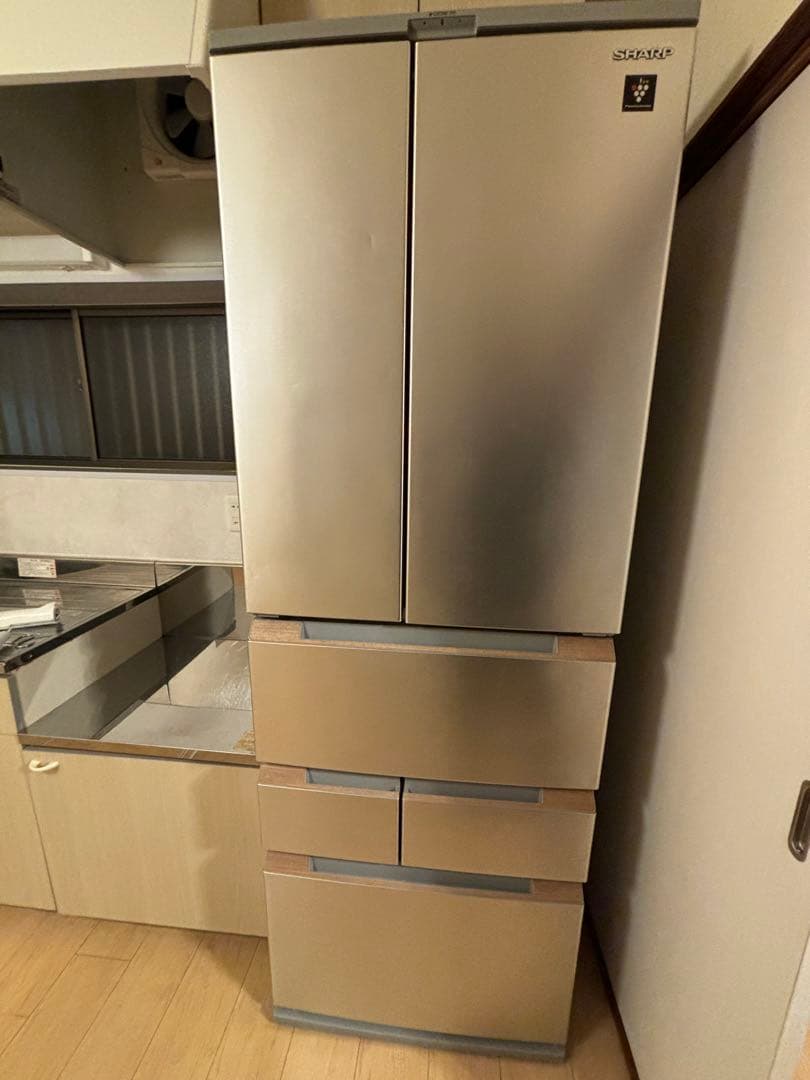 【中古】SHARP冷蔵庫 SJ-MF46H-S 2021年製 シャープ