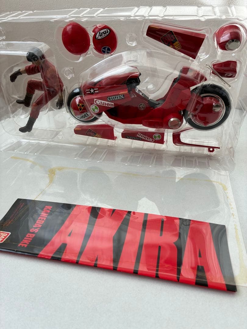 ポピニカ魂AKIRA金田のバイクフィギュア