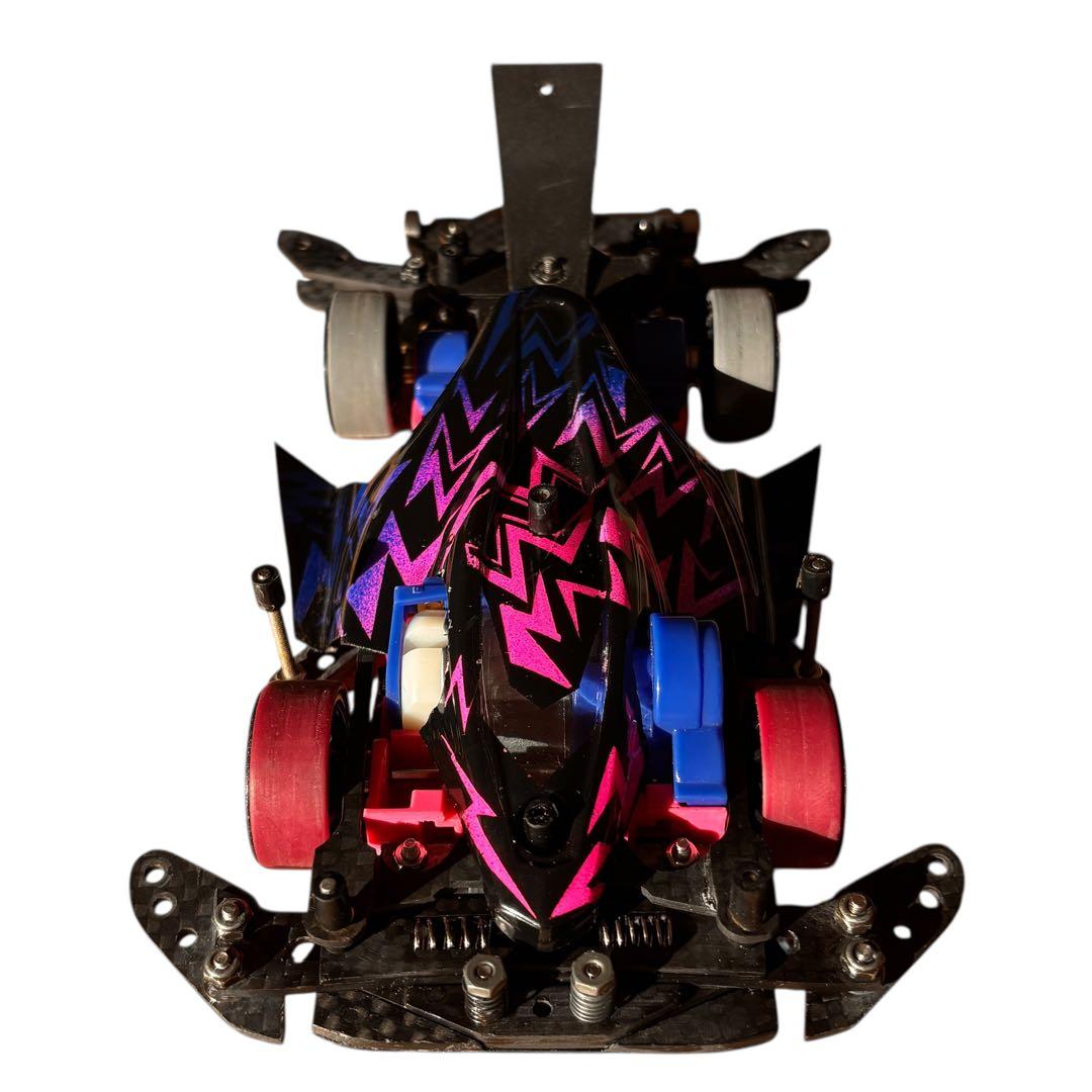 ミニ四駆 FM-VS完成車 提灯 ダブルバネAT アンカー