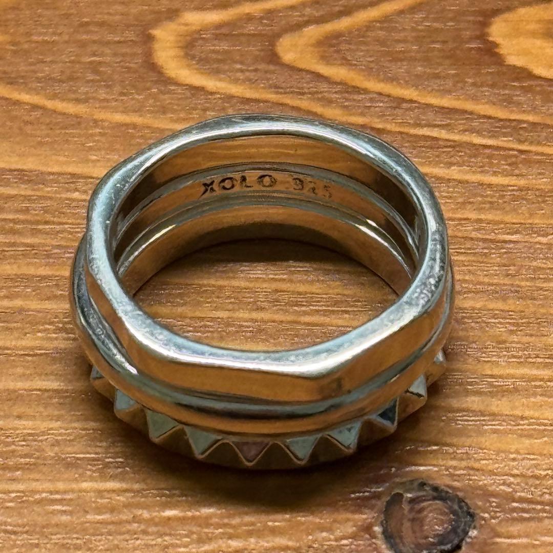 XOLO Triple with Spike Ring US9 / 18-19号