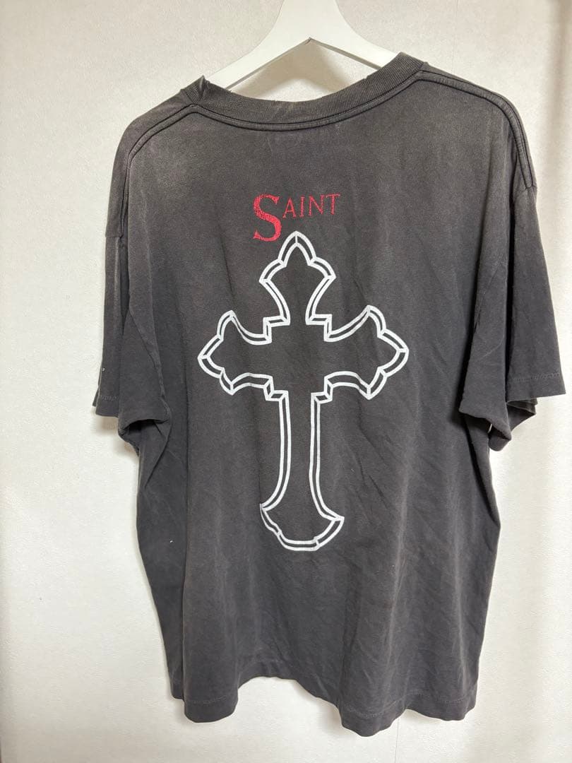 トップス SAINT Mxxxxxx x 2PAC SS Tee \"Black\"