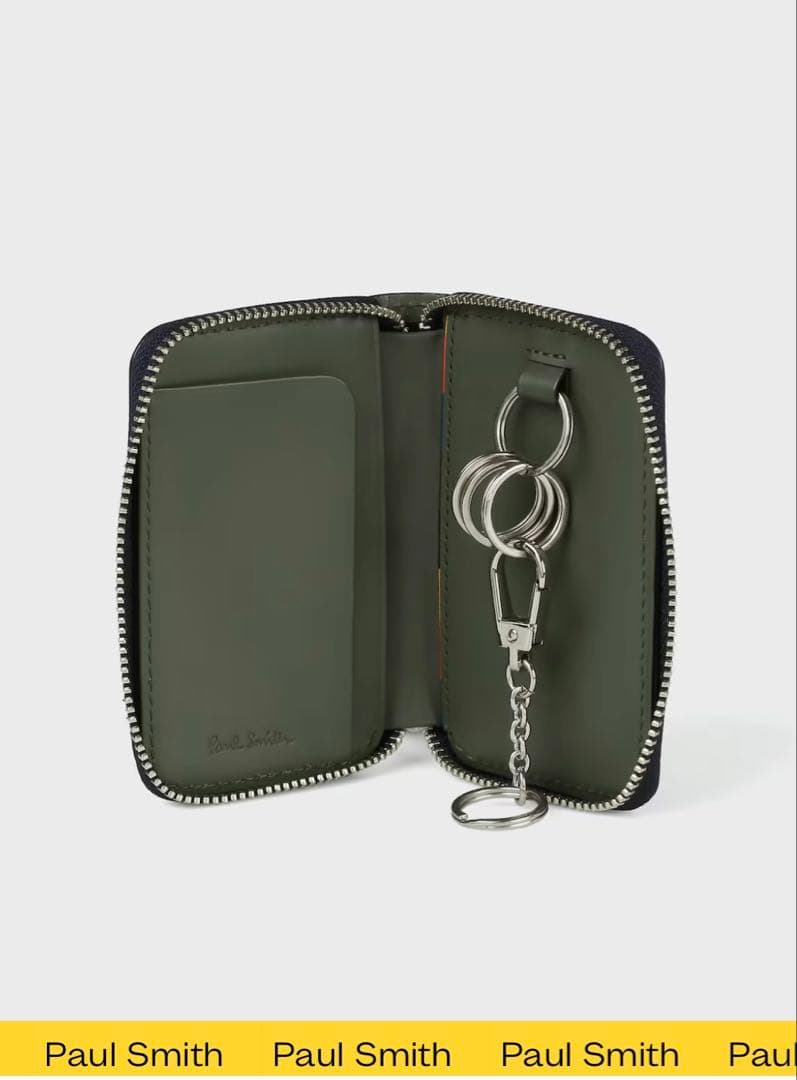 【新品未使用】Paul Smith スマートキー&カードケース