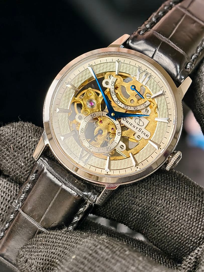 ORIENT STAR スケルトン WZ0041DX 美品