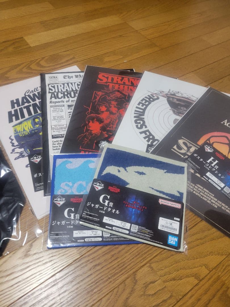 一番くじストレンジャー・シングス A賞フィギュアD賞トートバッグその他