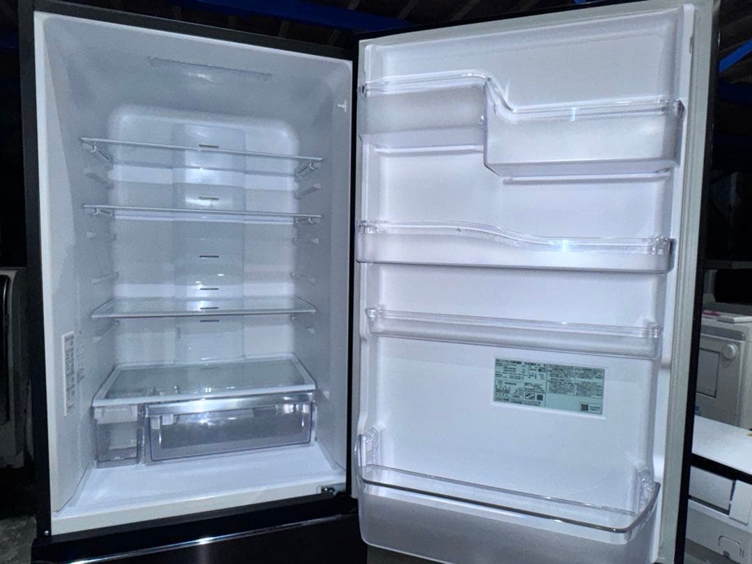 HITACHI 375L 冷蔵庫 R-V38KV 2020年製 3ドア冷蔵庫 ②