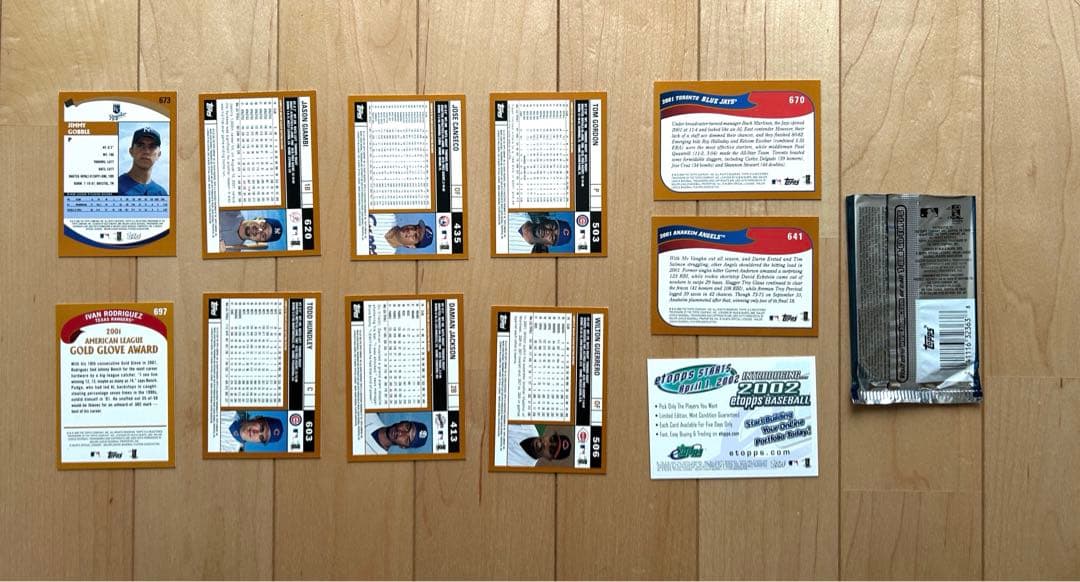 再値下げ　MLB 野球カード　ジアンビー　カンセコ　ほか