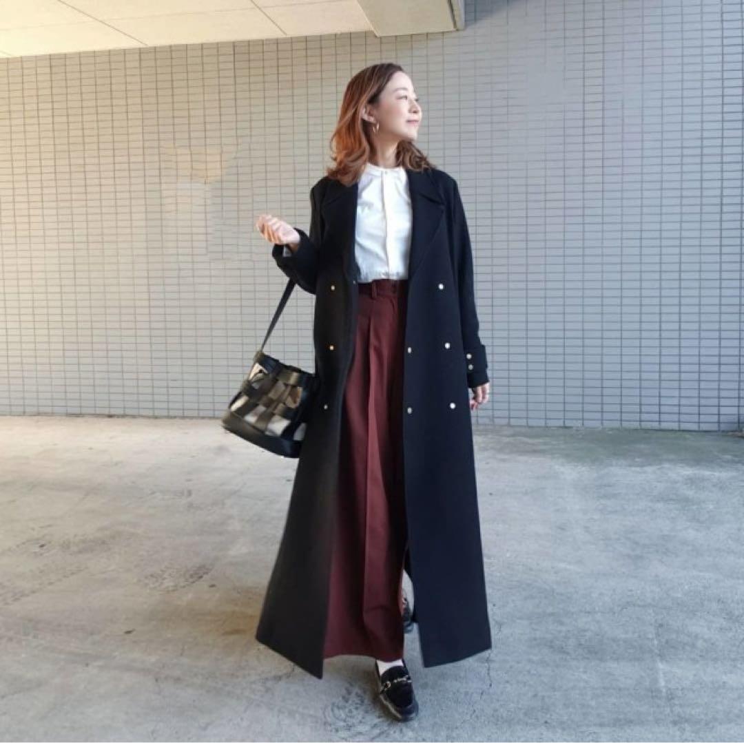 Ameri VINTAGE チェスターロングコート【必ず説明お読みください】