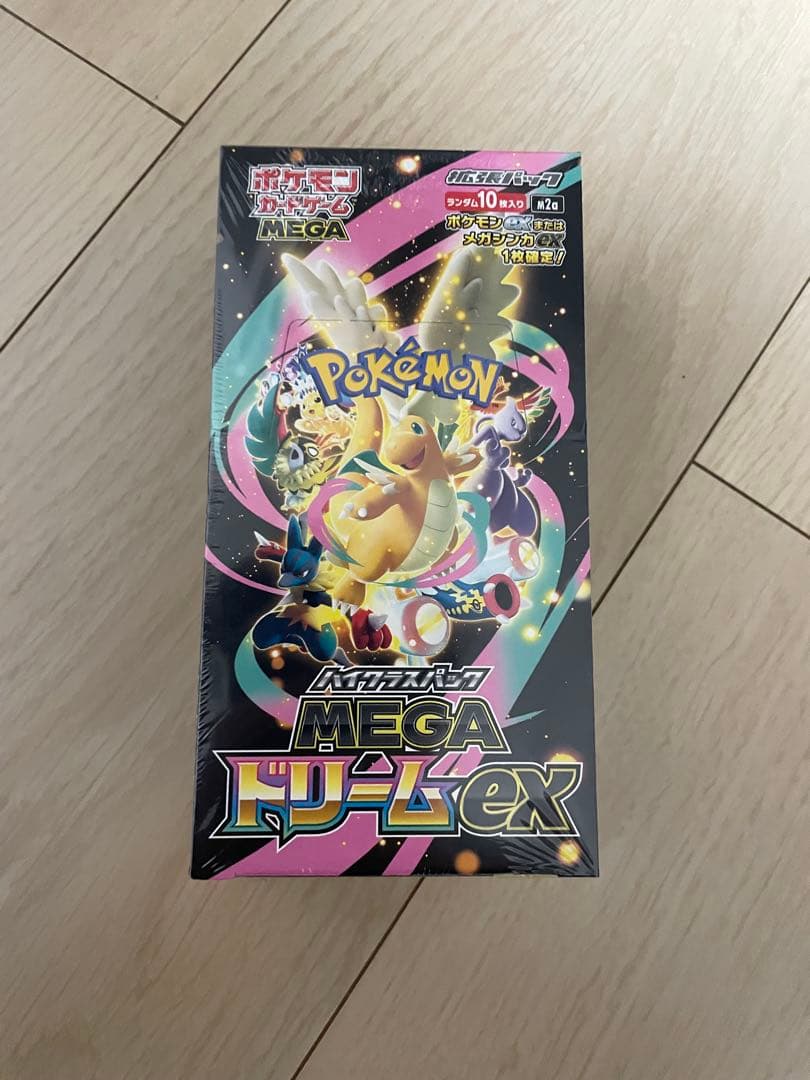 メガドリームex 1boxシュリンク付き ポケモンカードゲーム