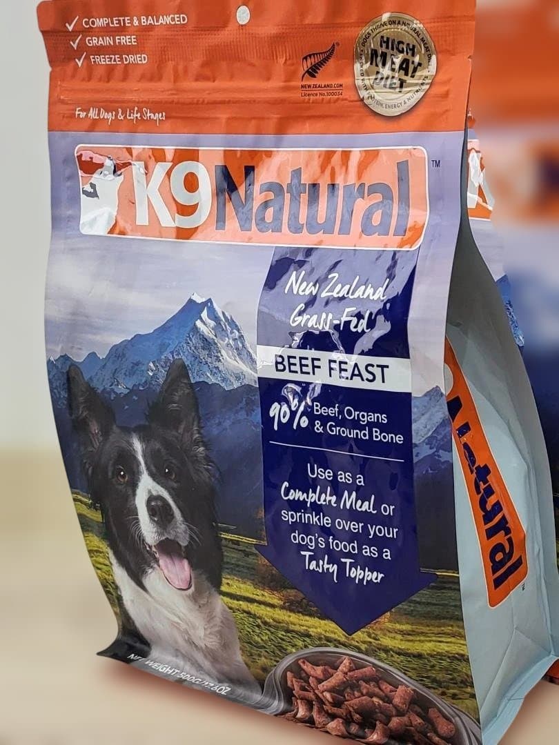 Ｋ９ナチュラル　フィースト　ビーフ　５００g ３袋