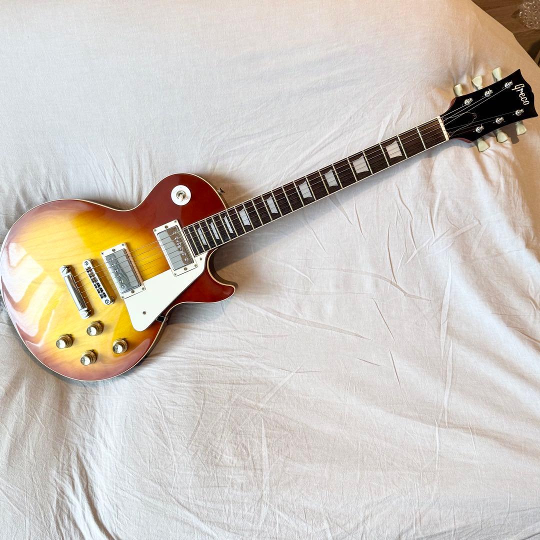 【美発色】Greco レスポール 1975年フジゲン製 グネコ期 ハードケース付