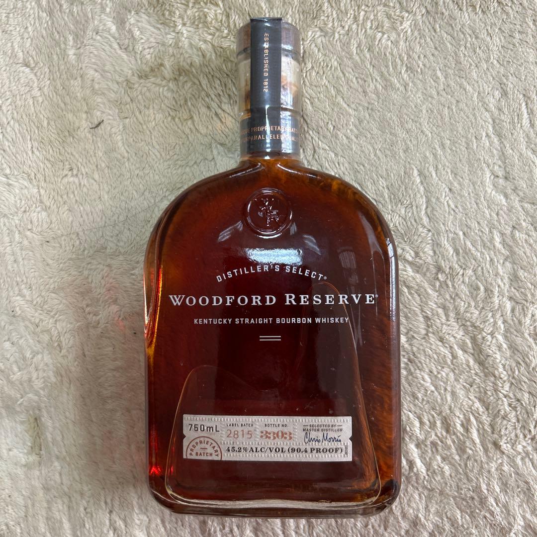 ウッドフォードリザーブ バーボンウイスキー 750mL