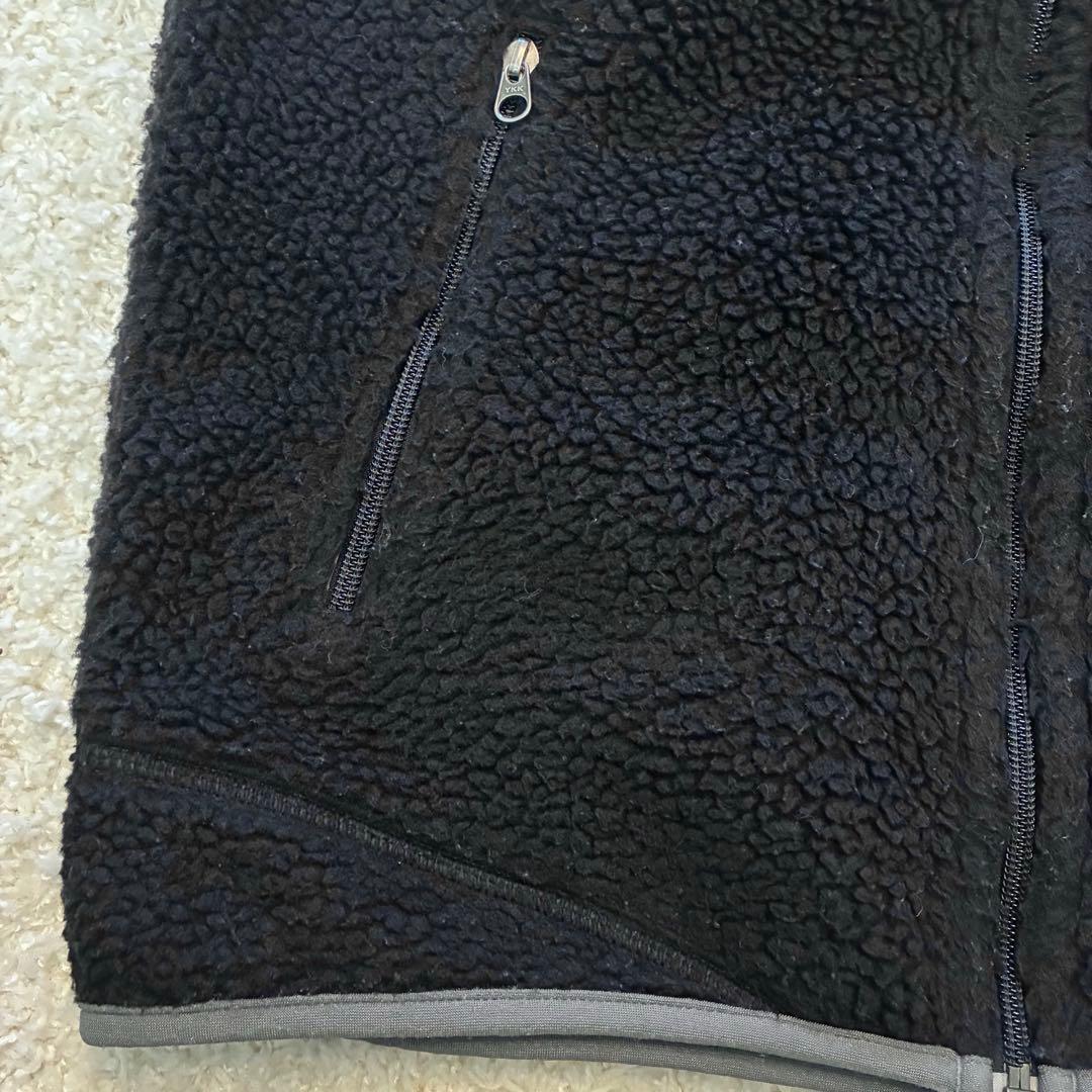patagonia パタゴニア　フリース　ブラック レトロXベストS