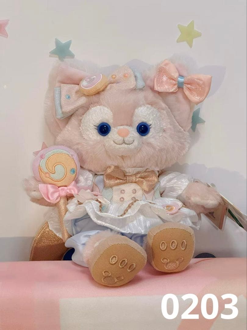 専用⑧お顔厳選　上海ディズニー　青花　リーナベルぬいぐるみSS4975