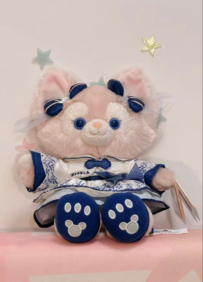 専用⑧お顔厳選　上海ディズニー　青花　リーナベルぬいぐるみSS4975