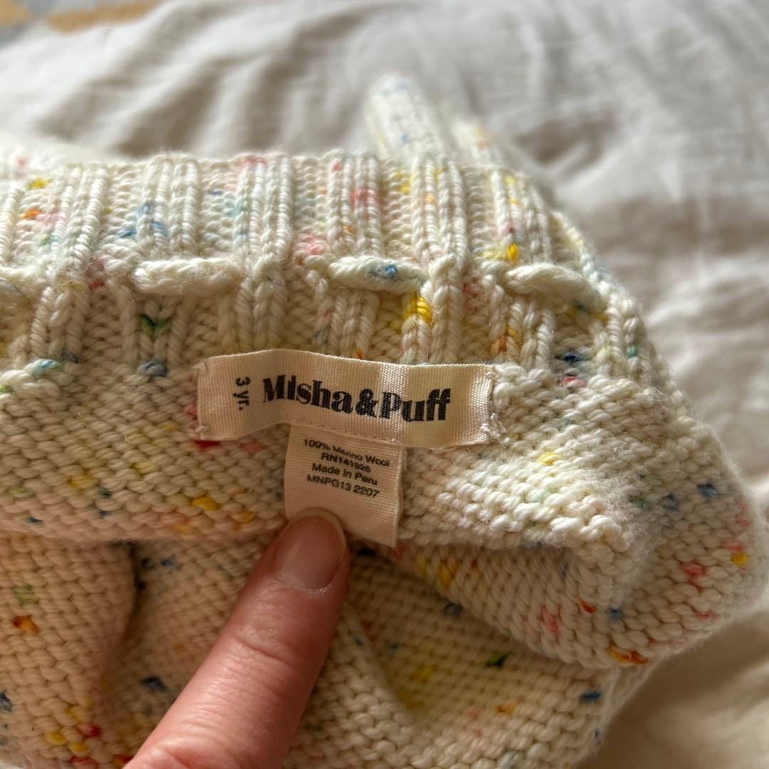 最終値下げmisha&puff スケポン3y コンフェッティ