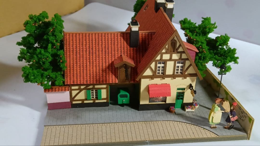 魔女の宅急便　さんけい　ペーパークラフト　ジブリ