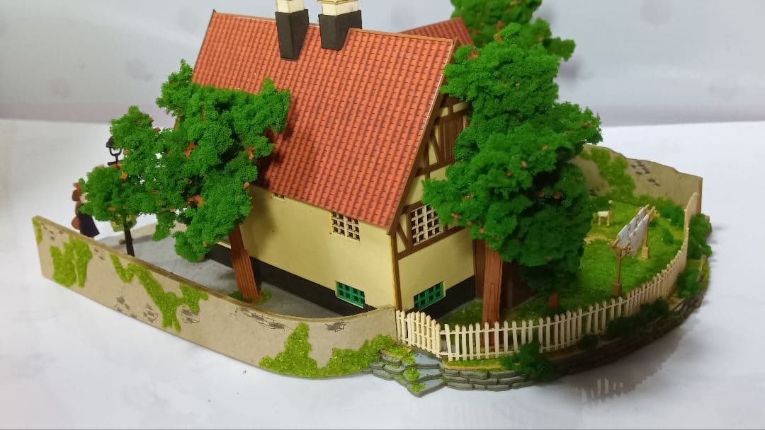 魔女の宅急便　さんけい　ペーパークラフト　ジブリ