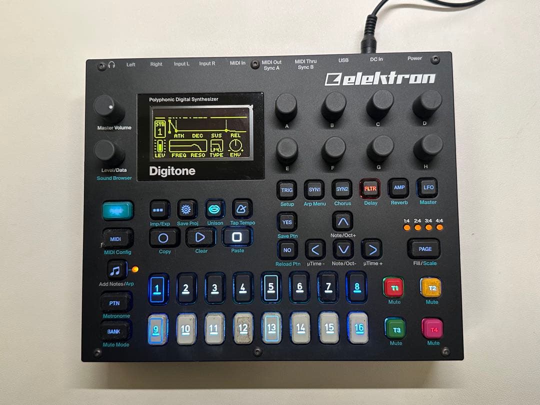 Elektron Digitone ポリフォニックシンセサイザー　おまけ付き