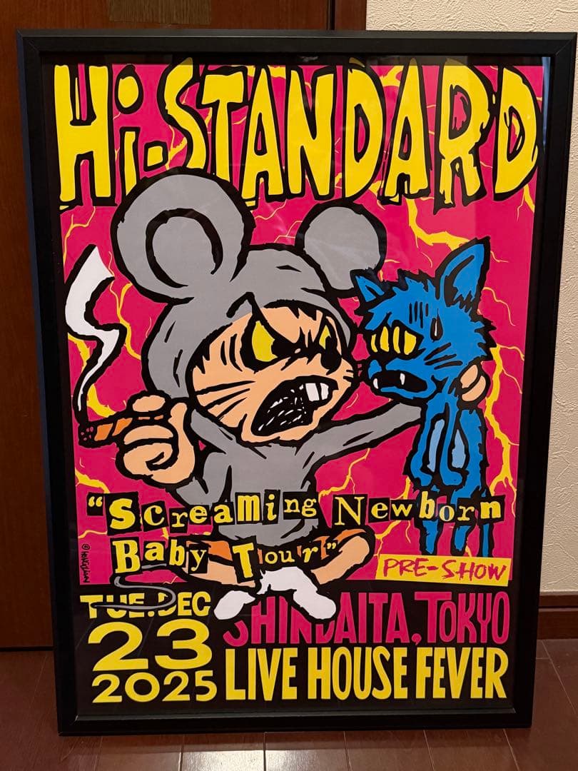 Hi-STANDARD 新代田FEVER限定 ポスター