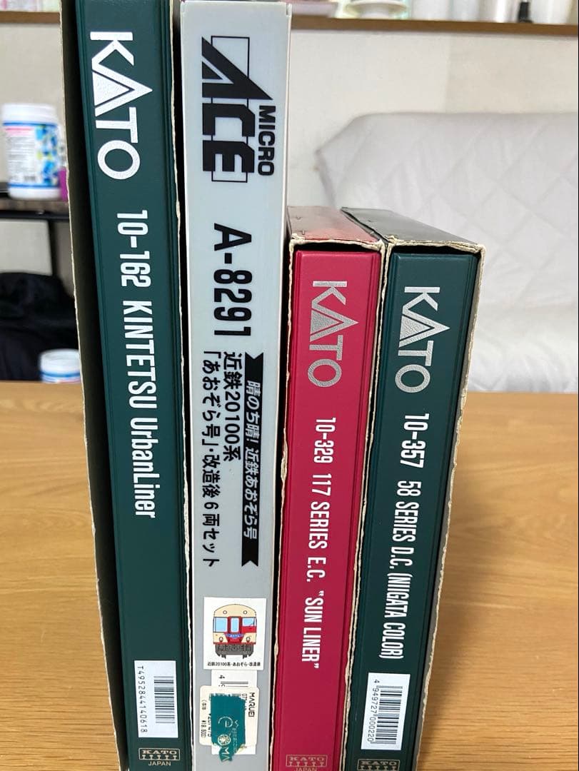 KATO・MICRO ACE、117系、キハ58系、21000系 20100系