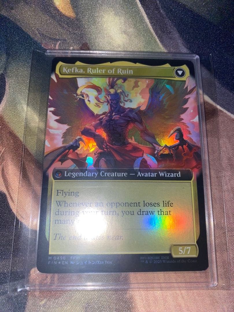 【bundle限定】【拡張 foil】人造魔導士、ケフカ