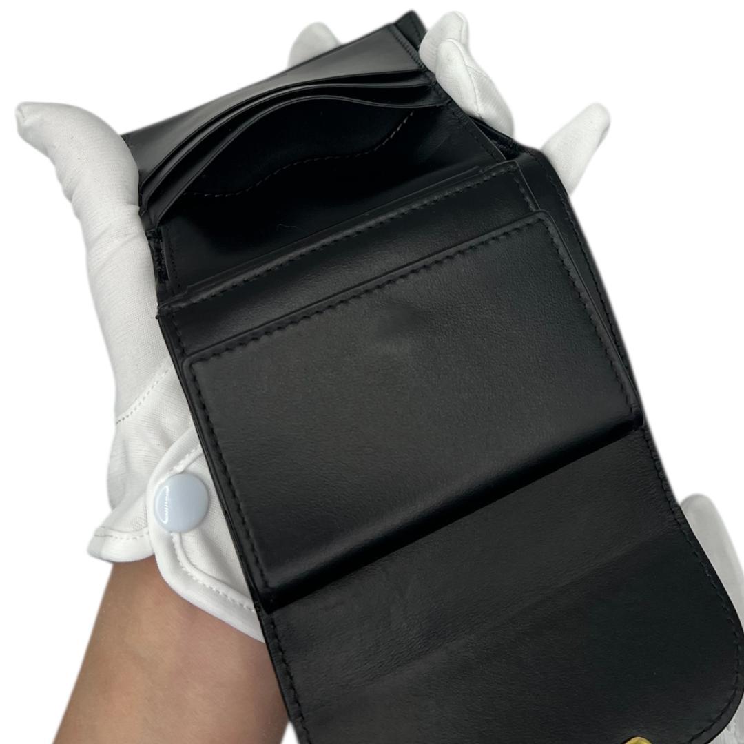 l*n様 CELINE(セリーヌ) 3つ折り スモール フラップウォレット トリ