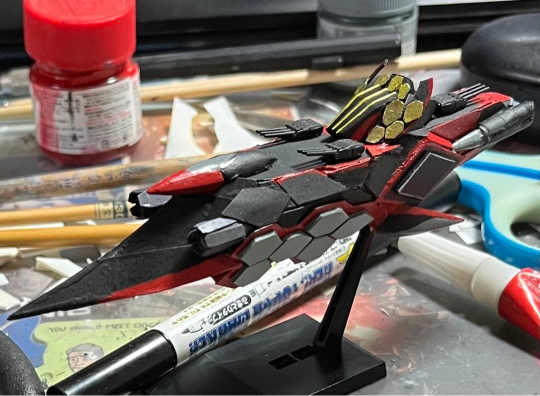 限界値下げ　宇宙戦艦ヤマトメカコレ改造完成品　ヤマトよ永遠に　グロデーズ