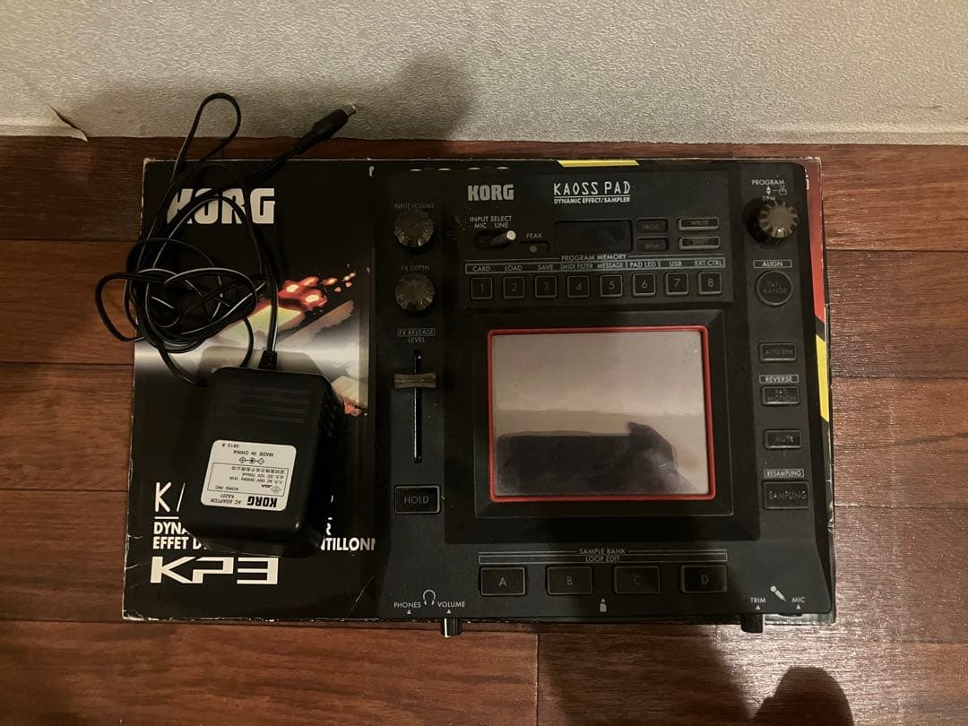 KORG KAOSS PAD KP3 本体と付属品