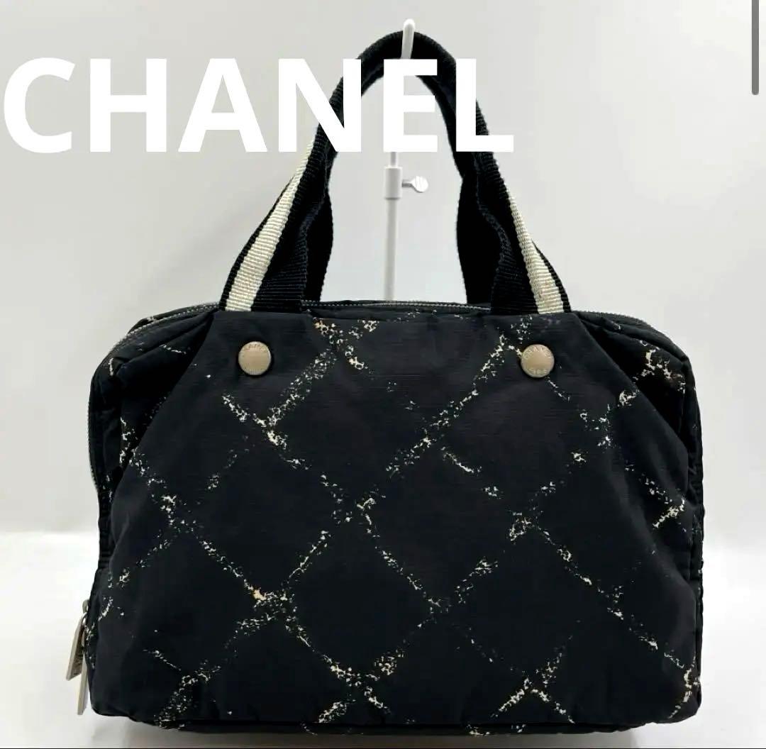 優*心様 ・CHANEL 旧トラベルライン ハンドバッグ 鑑定済み 正規品