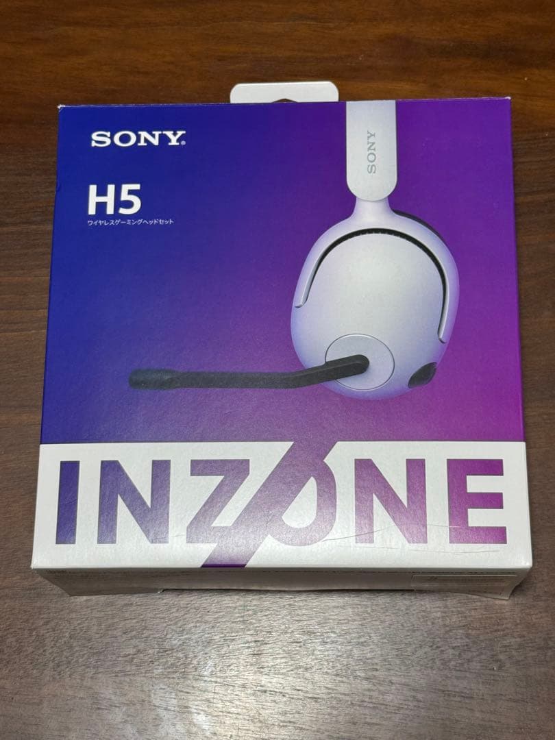 値引き！INZONE H5 WH-G500/WZ ワイヤレスベッドホン超美品！