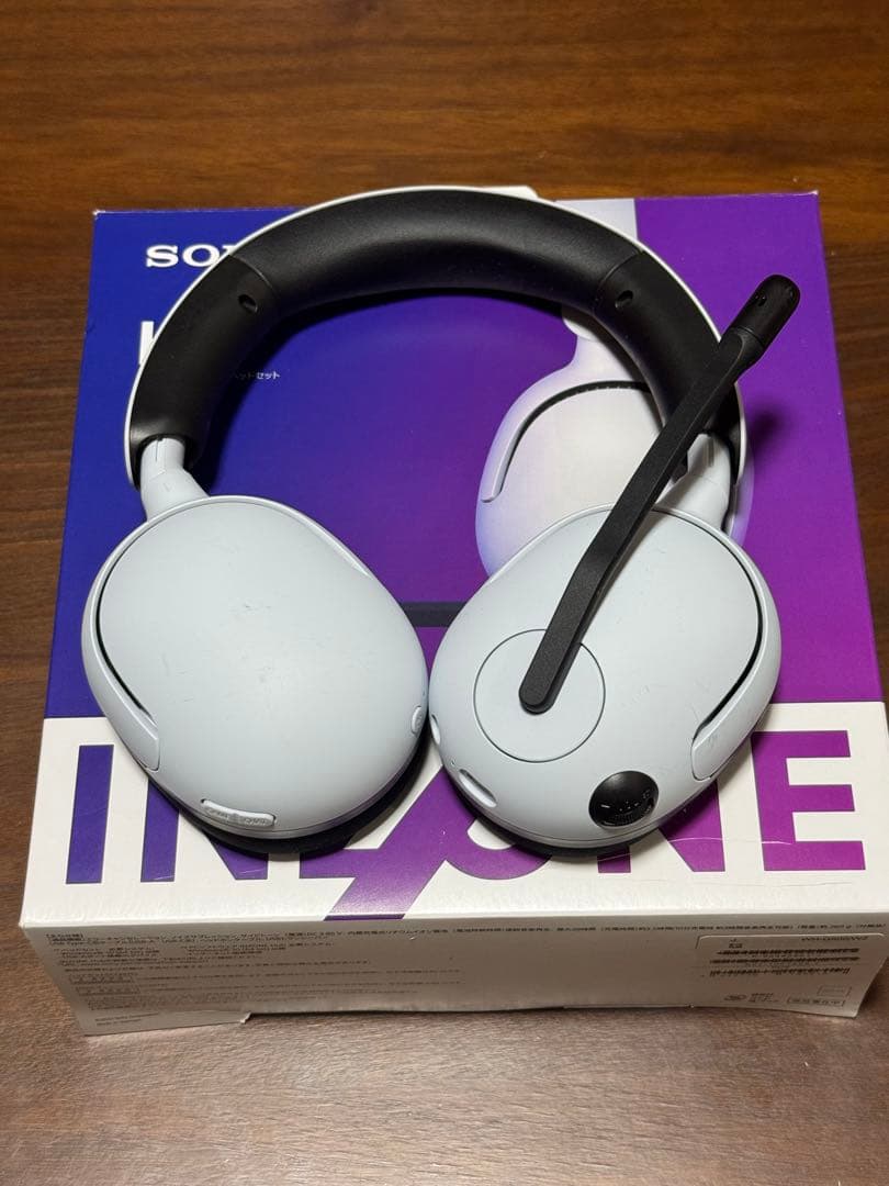 値引き！INZONE H5 WH-G500/WZ ワイヤレスベッドホン超美品！