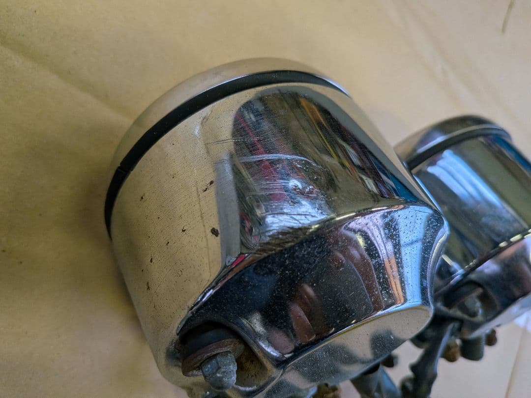 SR400 （1JR）から取外し　純正メーター　スピードメーター　タコメーター