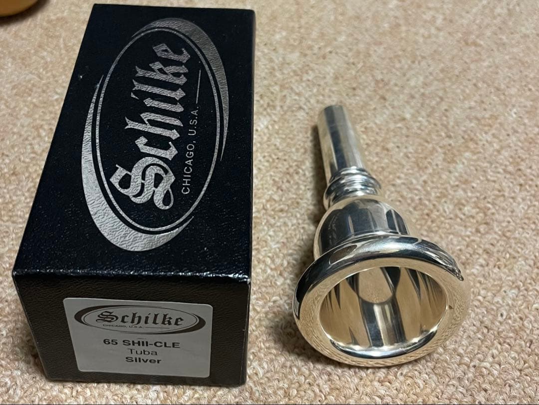 テューバ　マウスピース　シルキー ヘルバーグⅡ CLE