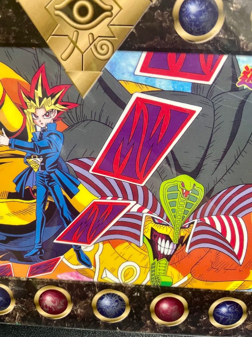 【超希少】遊戯王下敷き2枚セット 闇遊戯 バンプレスト 初代 【非売品】レトロ