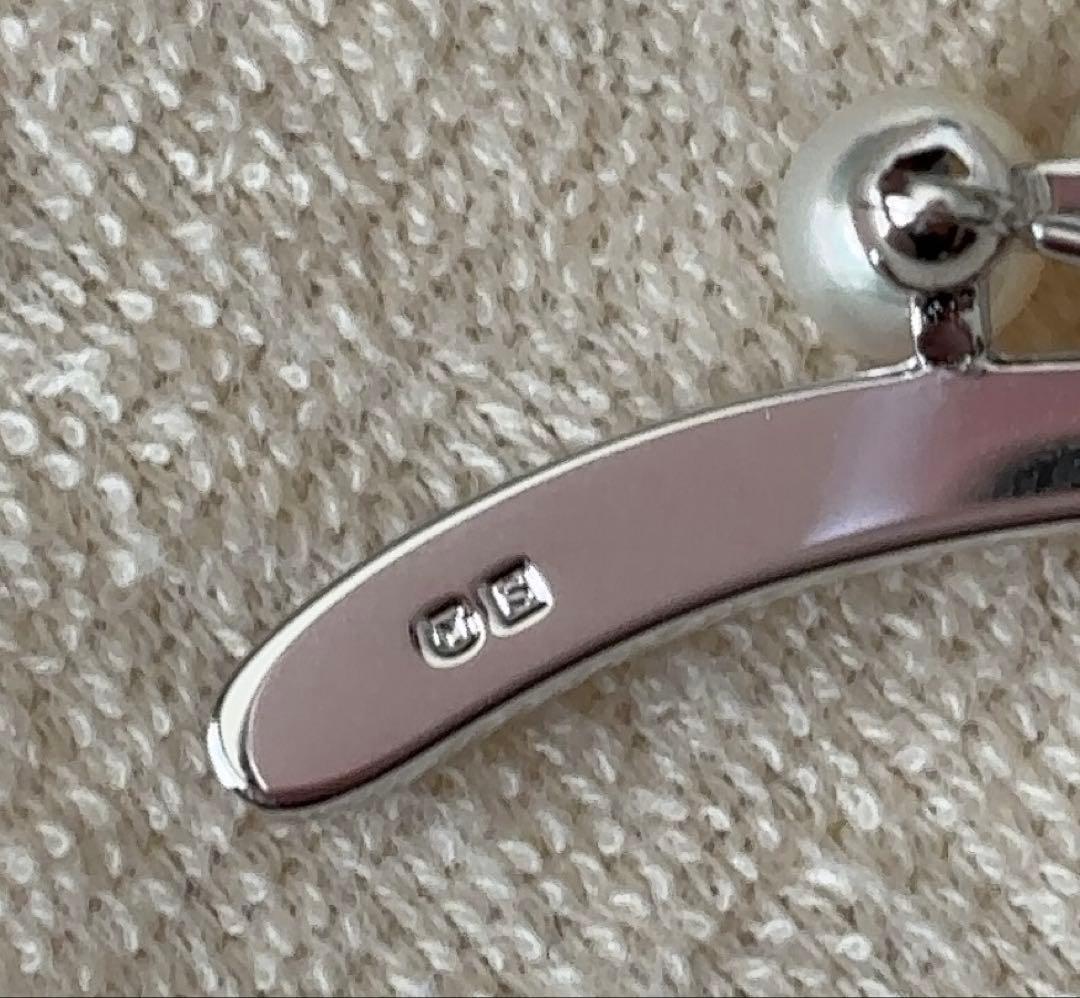 メ*3様 MIKIMOTO ミキモト アコヤ真珠　パール　ブローチ　シルバー　美