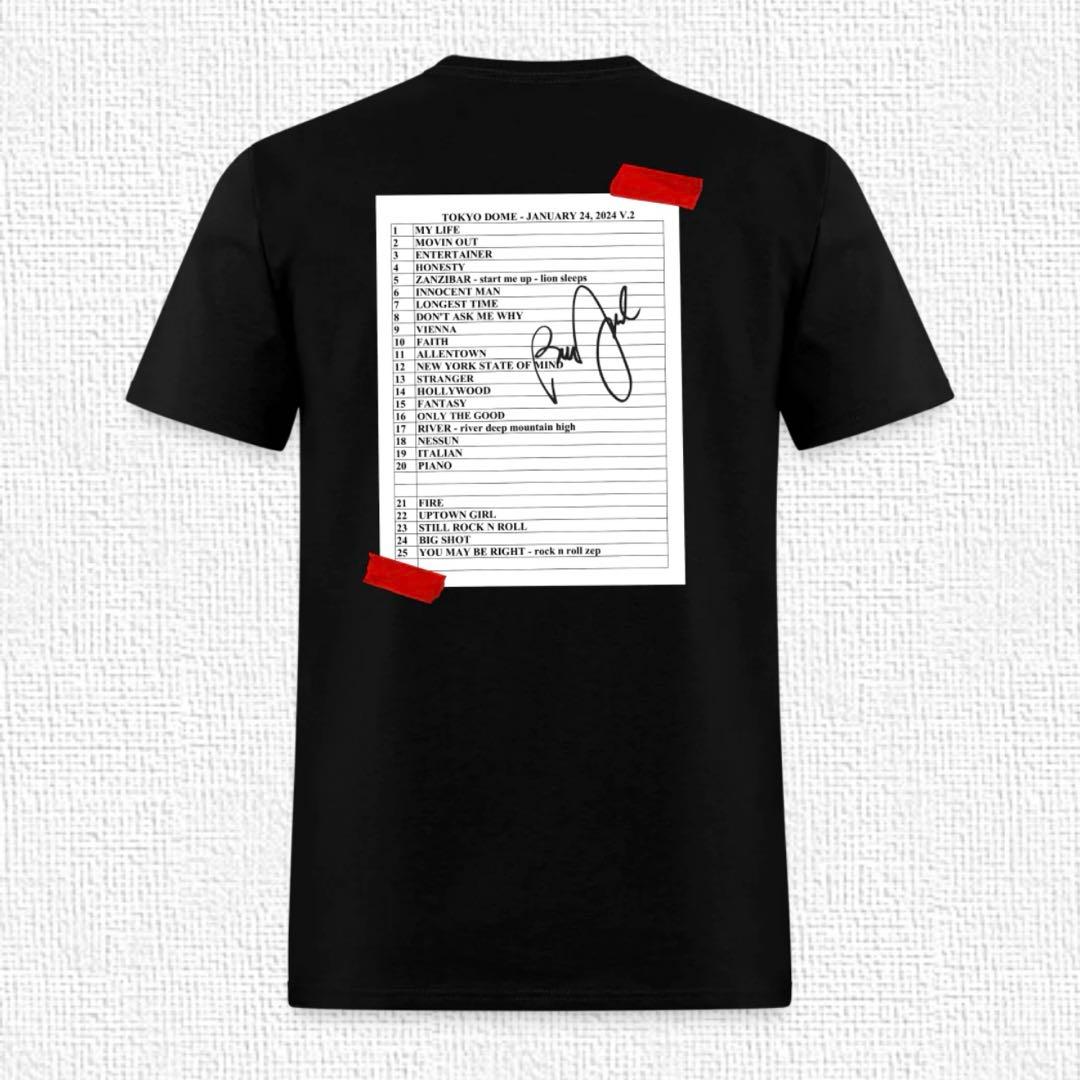Billy Joel ビリージョエル Tシャツ Sサイズ 東京ドーム2024