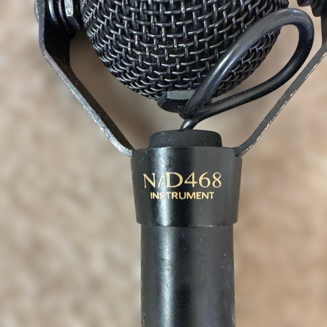 Electro Voice N/D468 ダイナミックマイク　ホルダー修繕あり