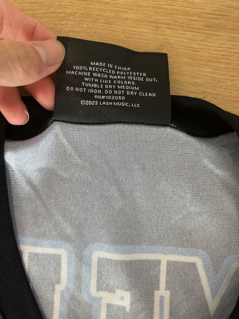 【新品】ビリーアイリッシュ　カスタムジャージ　ゲームTシャツ　Lサイズ