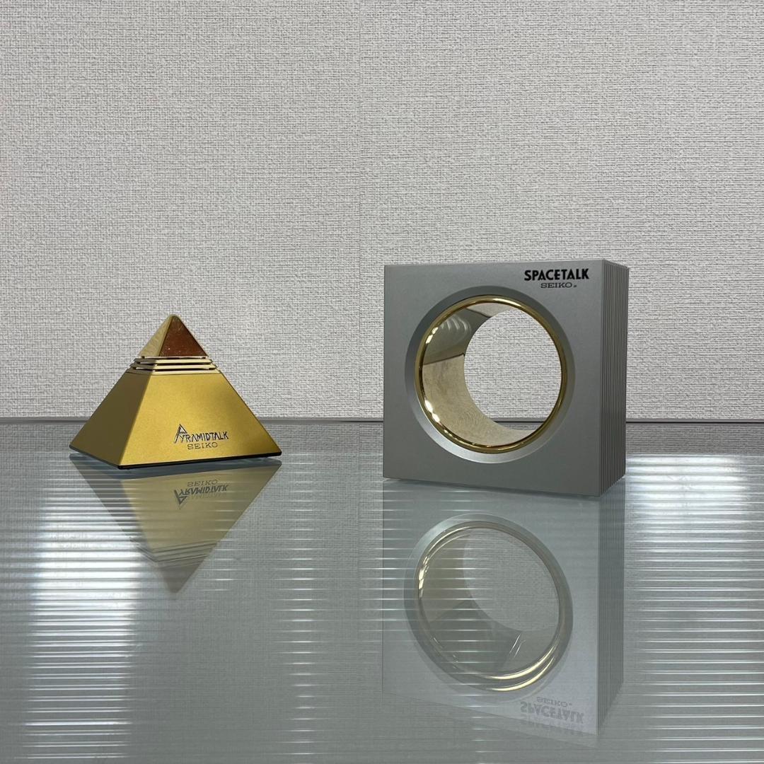 SEIKO セイコー SPACETALK 置き時計 ポストモダン ヴィンテージ