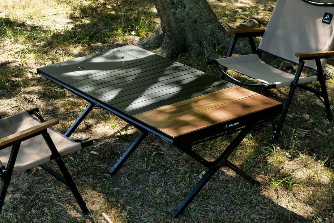 【新品・未開封】RATEL WORKSウッドパネルテーブル120