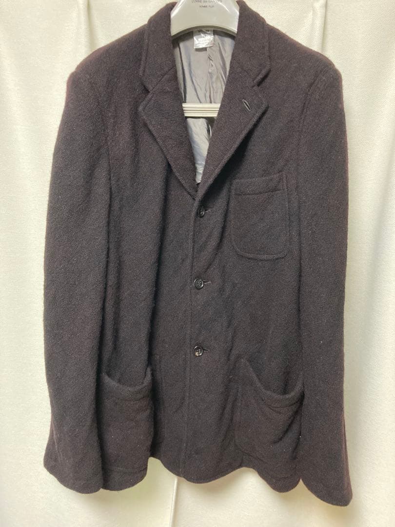 コムデギャルソンオムプリュス　ダークブラウン ジャケット　サンプル